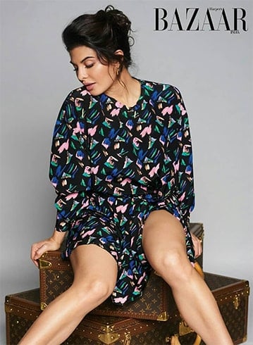 Jacqueline Fernandez Harpers Bazaar India Shoot