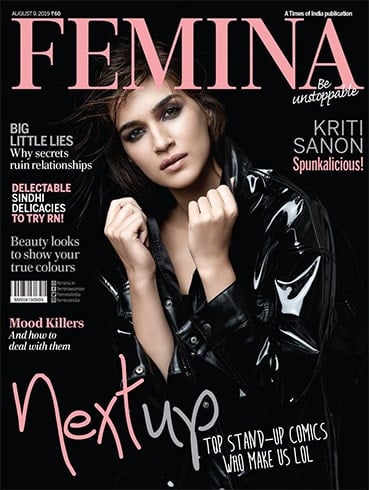 Kriti Sanon on Femina Magazine August 2019