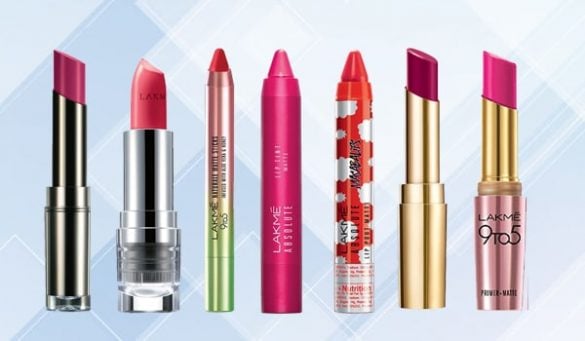 Lakmé Lipstick Shades In India