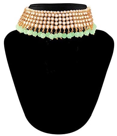 Mint Pearl Choker