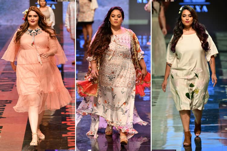 Rina Dhaka Collection at LFWWF 2019