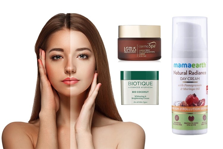 Skin Whitening Creams In India