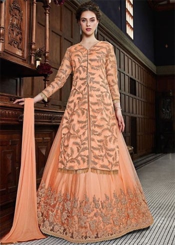 Straight Cut Lehenga