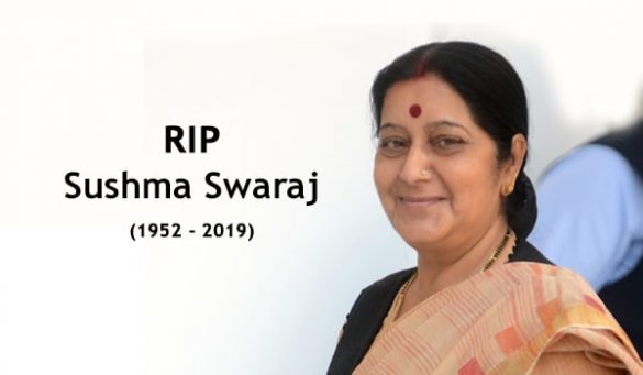 Sushma Swaraj Passes Away