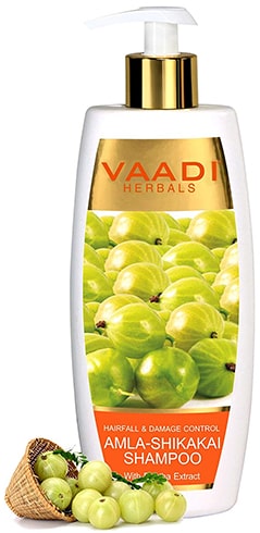Shampooing Vaadi Herbals Amla-Shikakai