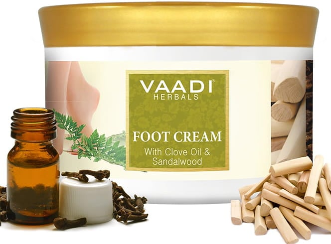 Vaadi Herbals Foot Cream with Clove Oil Sandalwood