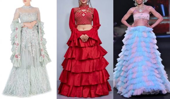 Ruffle Lehenga Collection