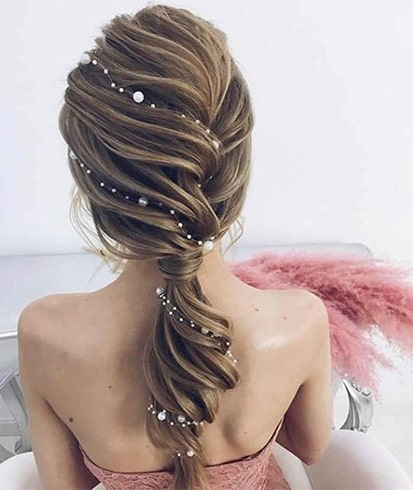 Pearl Hair Chain