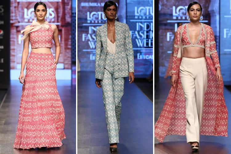 Bhumika Sharma Lotus Makeup India Fashion Week Spring Summer 2020