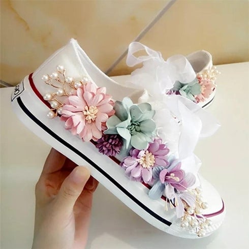 DIY Wedding Sneakers