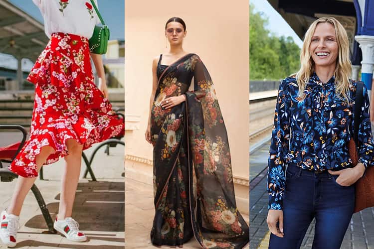 Floral Print Outfit Ideas