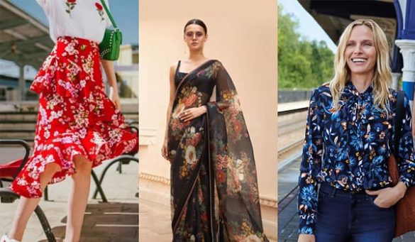 Floral Print Outfit Ideas