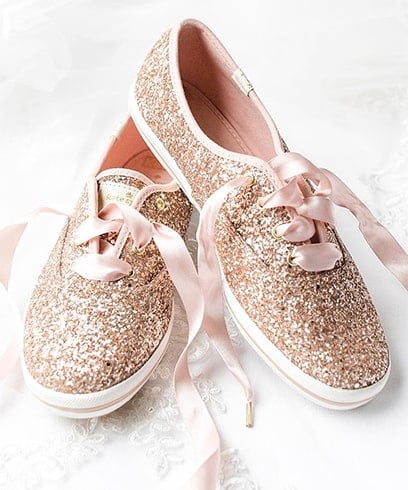 Glitter Wedding Sneakers