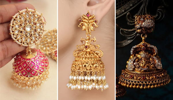Latest Jhumka Designs To Wear Now And Keep Forever