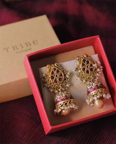 Jhumkas for wedding