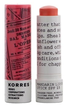 Korres Mandarin Peach Lip Butter Stick