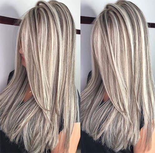 Light Ombre Chunky Highlights