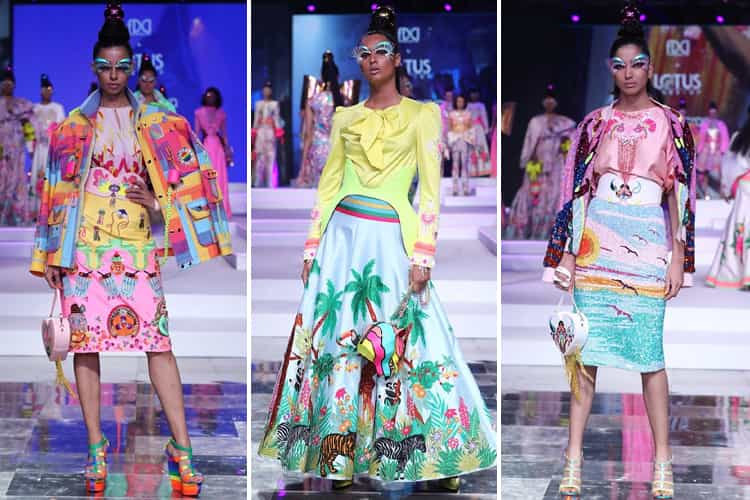 Manish Arora Lotus Makeup India Fashion Week Spring Summer 2020