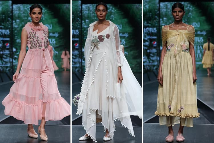 Nithya Reddy Lotus Makeup India Fashion Week Spring Summer 2020