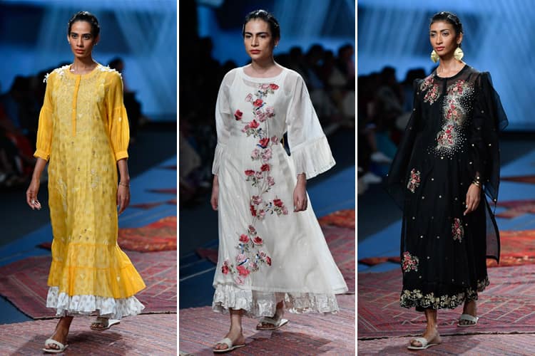 Pratima Pandey Lotus Makeup India Fashion Week Spring Summer 2020