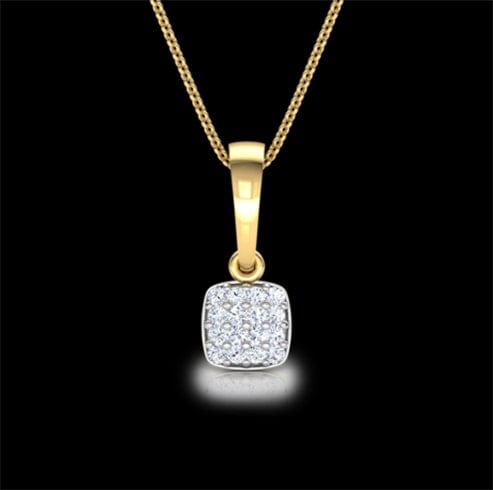 Riley Diamond Truss Pendant