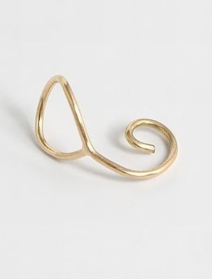 Rose Gold Wire Ear Cuff