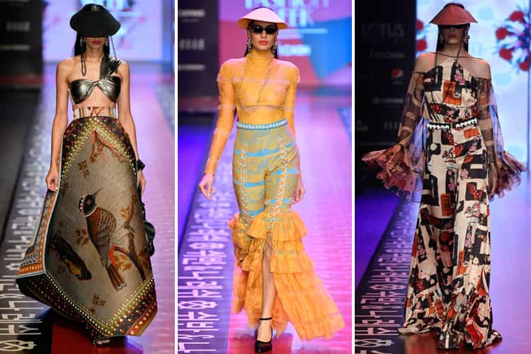 Shivan and Narresh Lotus Makeup India Fashion Week Spring Summer 2020