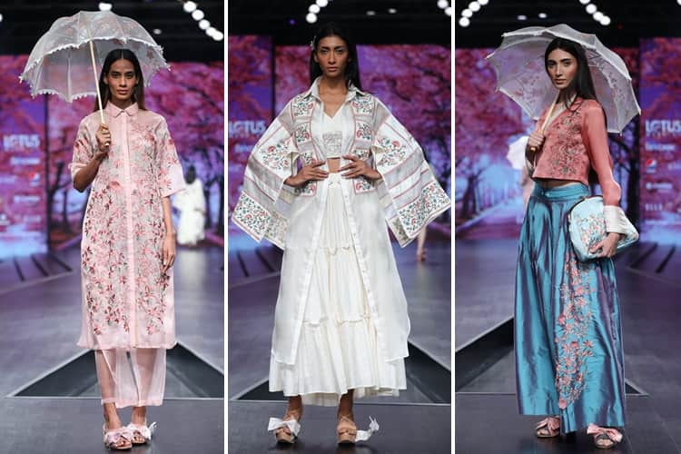 Shruti Sancheti Lotus Makeup India Fashion Week Spring Summer 2020