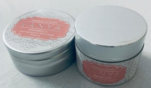 ANAARGLO Pomegranate Face Mask and Face Cream