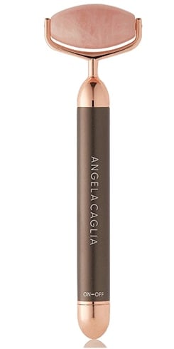 Angela Caglia Vibrating Rose Quartz Sculpting Roller