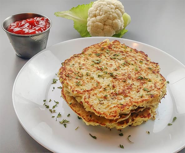 Cauliflower Hash Browns