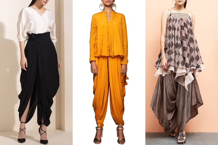 Dhotis with Kurtis are Trending in 2020 Give Lehenga Skirts a Break Try  These 10 Dhoti