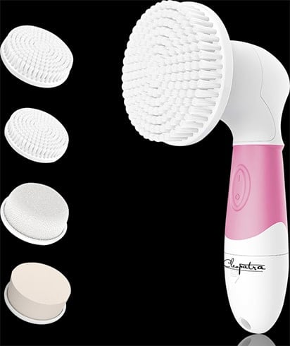 Dr. Physio Electric Portable Cleopatra Waterproof Face Cleanser and Massager