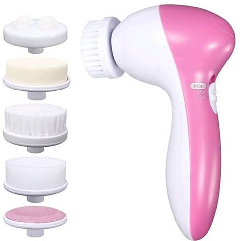 JSB HF16 Facial Massager Machine with 5 Attachments
