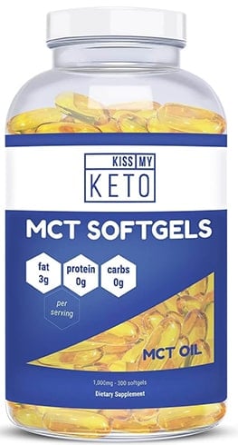 Kiss My Keto MCT Oil Capsules