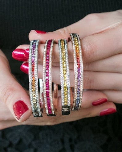 Multi-Colored Bangles