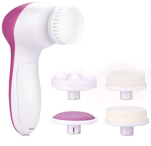 PETRICE Beauty Care Brush Electric Facial Cleaner Multifunction Massager
