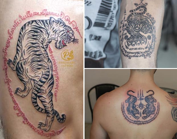 Tiger Yants Tattoo