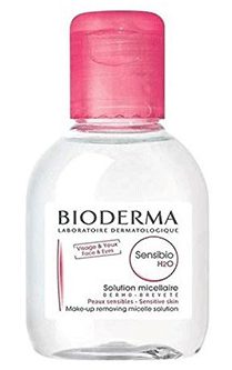 bioderma sensibio micellar cleansing and makeup removing solution