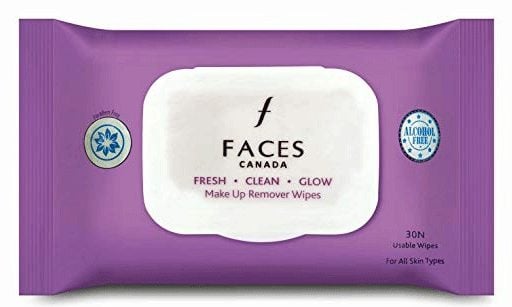 faces fresh clean glow makeup remover wipes