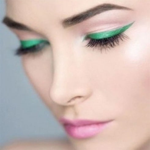 Green Eyeliner