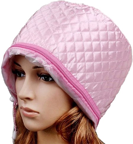 Chapeau de tête de traitement thermique de vapeur de cheveux