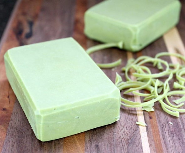 Homemade Aloe Vera Soap with Neem Oil