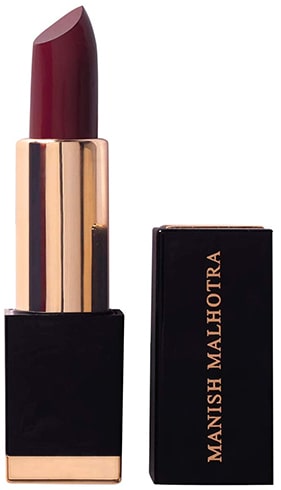 MyGlamm Manish Malhotra Hi-Shine Lipstick in Vintage Wine