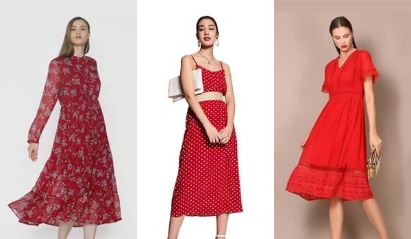 10 Stunning Red Dresses to Have This Winter Season