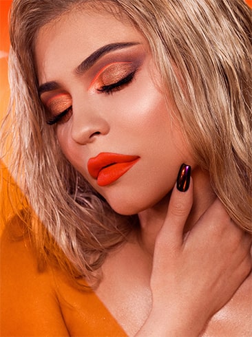 Tangerine Matte Lips