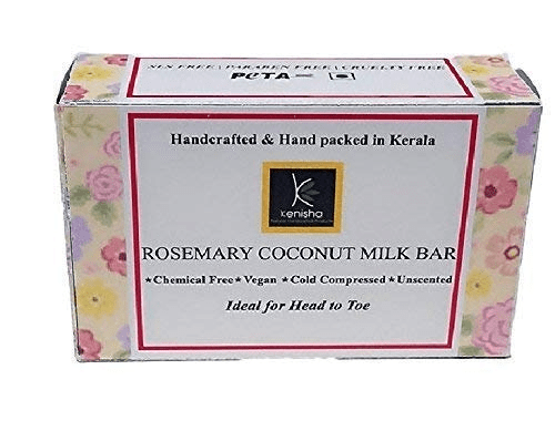 rosemary coconut milk shampoo bar