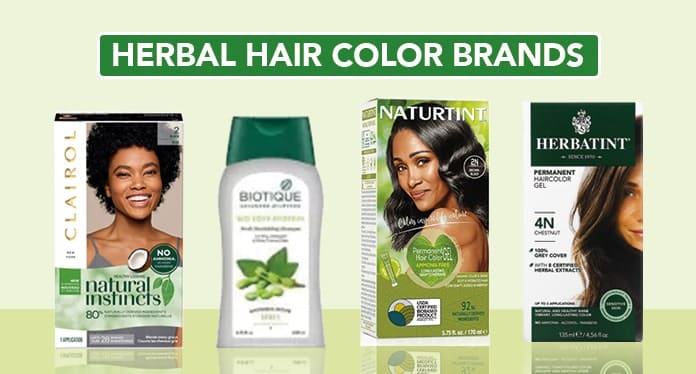 Five Best Herbal Hair Color Brands Available In India