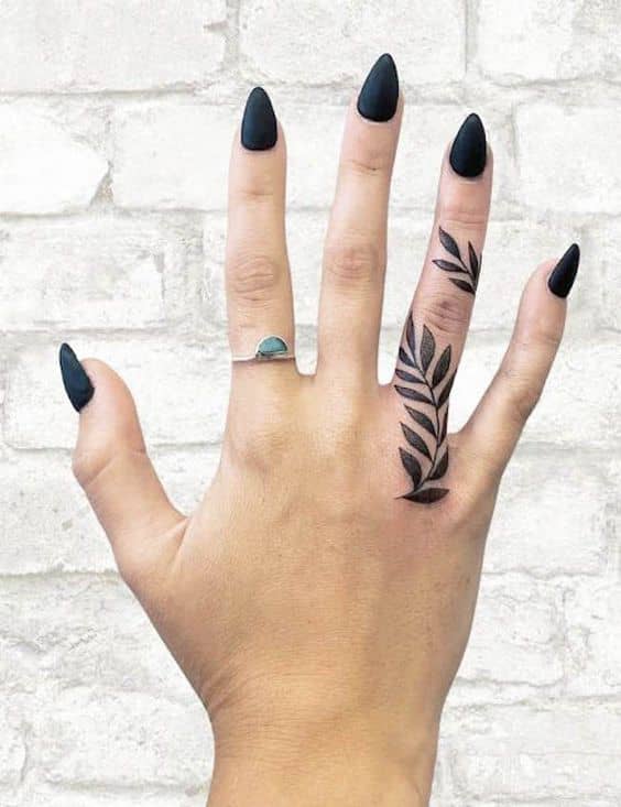 Pin by Deanna Fast on Tattoos  Lavender tattoo Finger tattoos Thigh  tattoos women