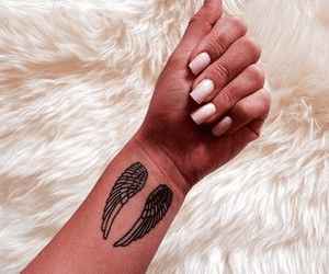 Angelic Wrist Tattoo